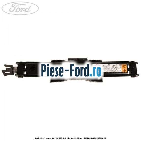 Jack Ford Ranger 2012-2015 2.2 TDCi 4x4 150 HP  #865CD120F6