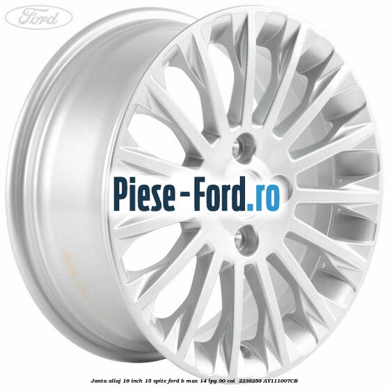 Janta aliaj 16 inch, 15 spite Ford B-Max 1.4 LPG 90 cai #5ADB3BC2DF