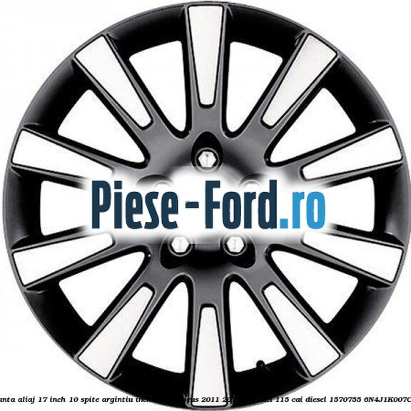Janta aliaj 16 inch, 7 spite duble Ford Focus 2011-2014 2.0 TDCi 115 cai diesel