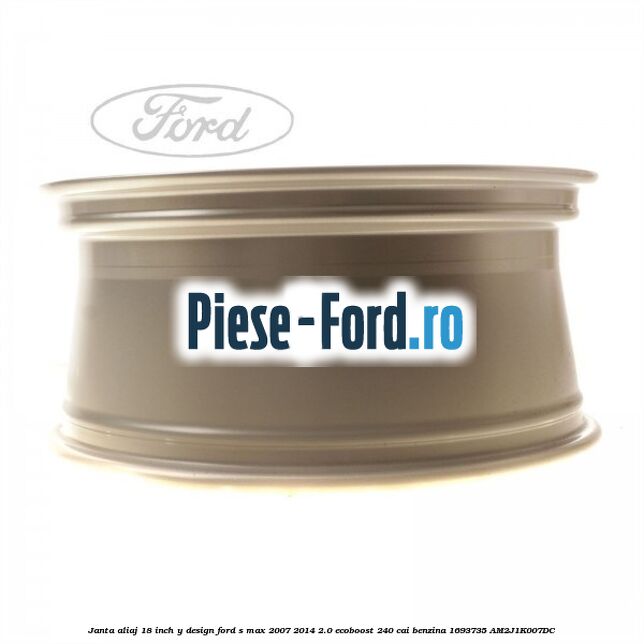 Janta aliaj 18 inch, Y design Ford S-Max 2007-2014 2.0 EcoBoost 240 cai benzina