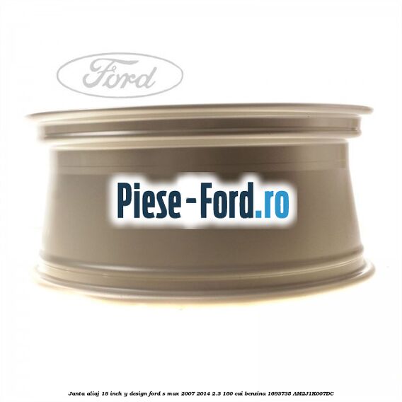 Janta aliaj 18 inch, Y design Ford S-Max 2007-2014 2.3 160 cai benzina