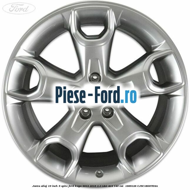 janta aliaj 19 inch, 5 spite Ford Kuga 2013-2016 2.0 TDCi 4x4 140 cai  #CA8CEC6400