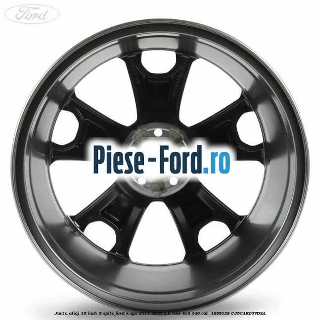 janta aliaj 19 inch, 5 spite Ford Kuga 2013-2016 2.0 TDCi 4x4 140 cai  #CA8CEC6400