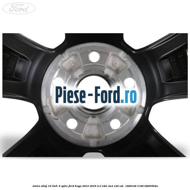 janta aliaj 19 inch, 5 spite Ford Kuga 2013-2016 2.0 TDCi 4x4 140 cai  #CA8CEC6400