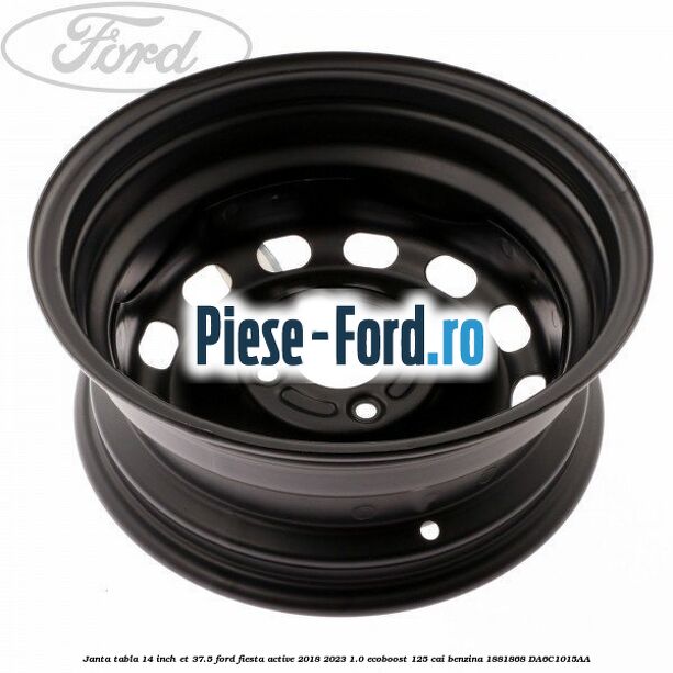 Janta tabla 14 inch ET 37.5 Ford Fiesta Active 2018-2023 1.0 EcoBoost 125 cai benzina #A9969BF934