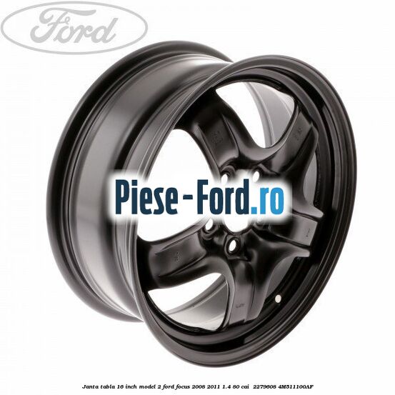 Janta tabla 16 inch model 2 Ford Focus 2008-2011 1.4 80 cai  #74A03D75EB