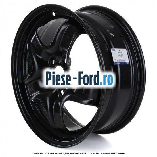 Janta tabla 16 inch model 2 Ford Focus 2008-2011 1.4 80 cai  #74A03D75EB