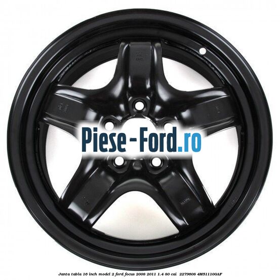 Janta tabla 16 inch model 2 Ford Focus 2008-2011 1.4 80 cai  #74A03D75EB