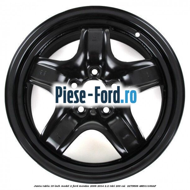 Janta tabla 16 inch model 2 Ford Mondeo 2008-2014 2.2 TDCi 200 cai  #1076E75D7F