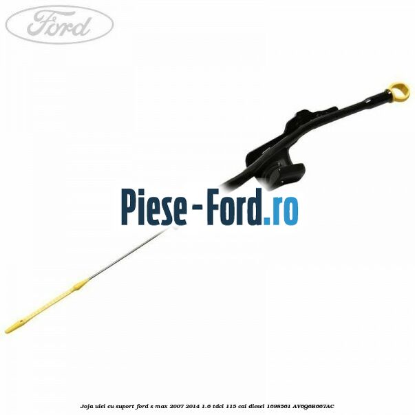 Joja ulei cu suport Ford S-Max 2007-2014 1.6 TDCi 115 cai diesel