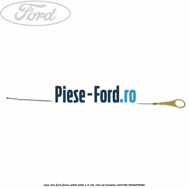 Joja ulei Ford Fiesta 2005-2008 1.6 16V 100 cai benzina