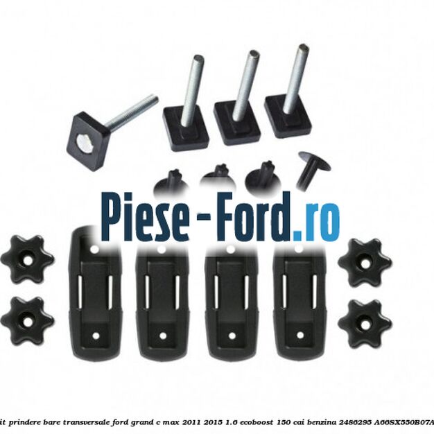 Geanta pentru suporturi biciclete, Uebler X21-S si F22 Ford Grand C-Max 2011-2015 1.6 EcoBoost 150 cai benzina
