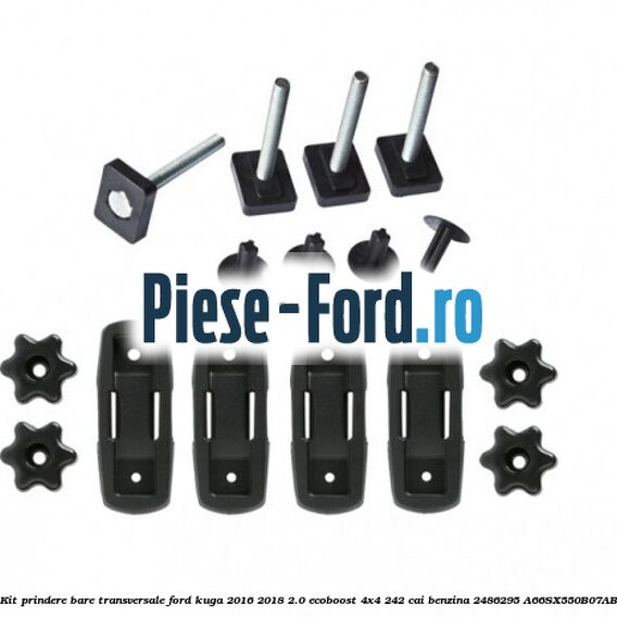 Kit prindere bare transversale Ford Kuga 2016-2018 2.0 EcoBoost 4x4 242 cai benzina