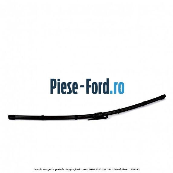 Lamela stergator parbriz dreapta Ford C-Max 2016-2020 2.0 TDCi 150 cai diesel #2D8AB66131