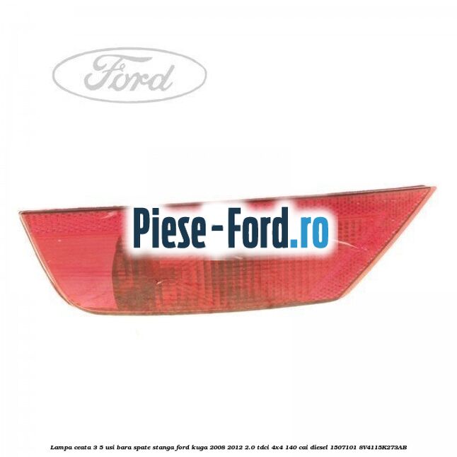 Clips fixare stop cauciuc Ford Kuga 2008-2012 2.0 TDCI 4x4 140 cai diesel