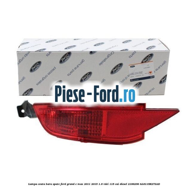 Consola lampa interior plafon 2 poziti Ford Grand C-Max 2011-2015 1.6 TDCi 115 cai diesel