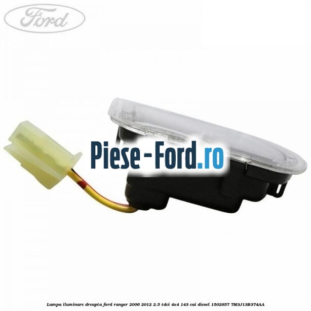 Lampa iluminare dreapta Ford Ranger 2006-2012 2.5 TDCi 4x4 143 cai diesel #B3A4E60B0B