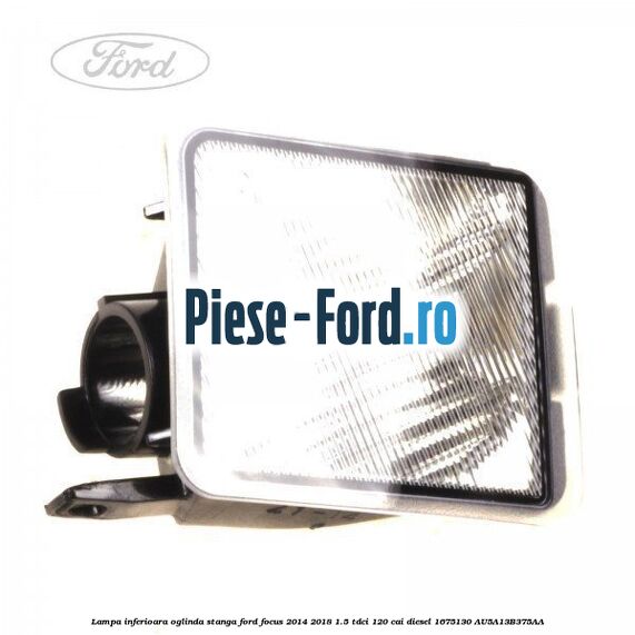 Lampa inferioara oglinda dreapta Ford Focus 2014-2018 1.5 TDCi 120 cai diesel