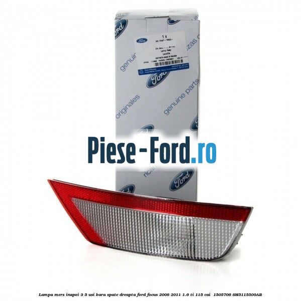 Lampa mers inapoi 3/5 usi bara spate dreapta Ford Focus 2008-2011 1.6 Ti 115 cai  #C48D36EC6B