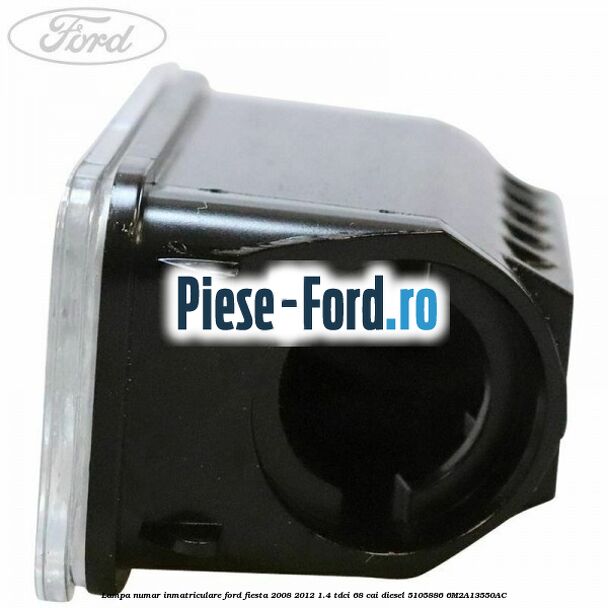 Lampa numar inmatriculare Ford Fiesta 2008-2012 1.4 TDCi 68 cai diesel #C305363441