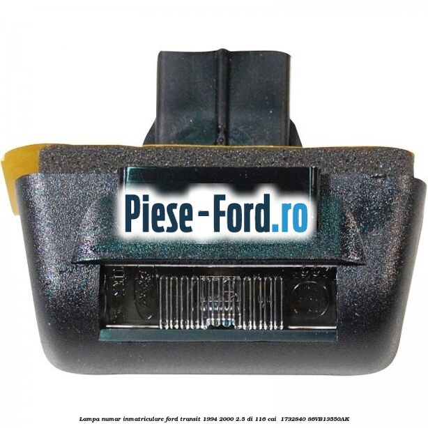 Lampa numar inmatriculare Ford Transit 1994-2000 2.5 DI 116 cai  #B1C2699035