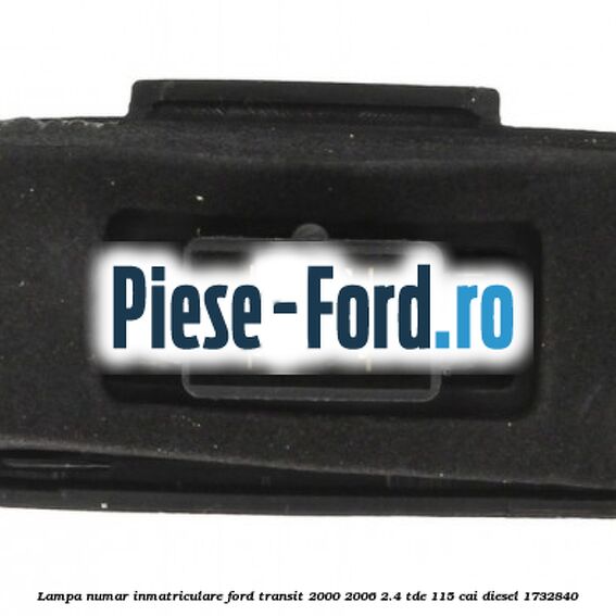Lampa numar inmatriculare Ford Transit 2000-2006 2.4 TDE 115 cai diesel #369E0E81FD