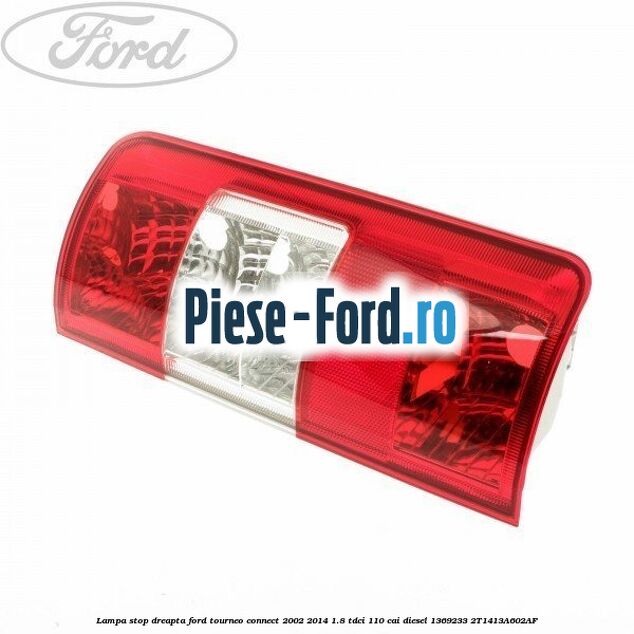 Lampa numar inmatriculare Ford Tourneo Connect 2002-2014 1.8 TDCi 110 cai diesel