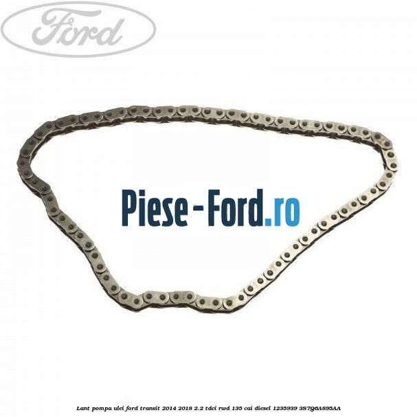 Lant pompa ulei Ford Transit 2014-2018 2.2 TDCi RWD 135 cai #D2E975EC20