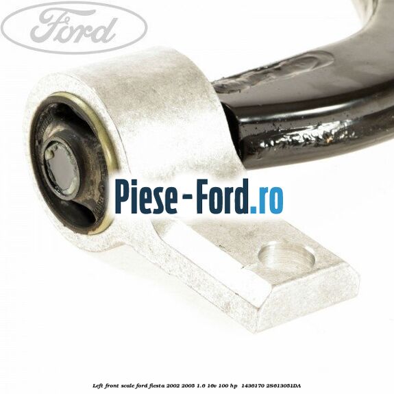 Left front scale Ford Fiesta 2002-2005 1.6 16V 100 HP  #7CC05B9228