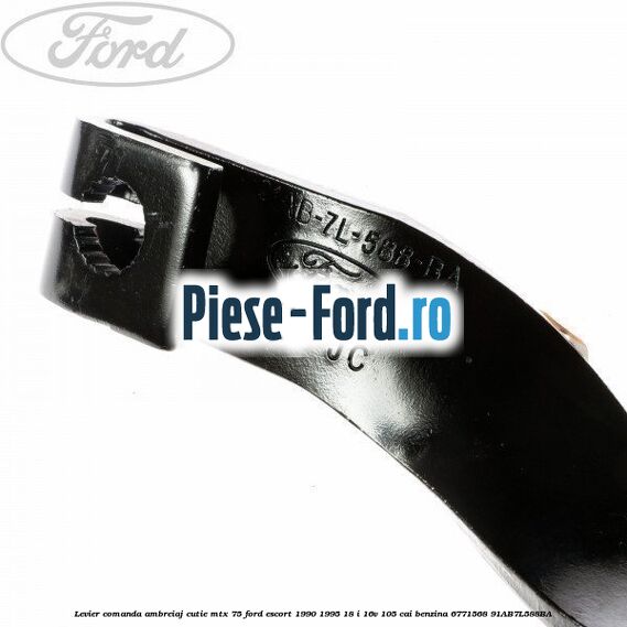 Levier comanda ambreiaj cutie MTX 75 Ford Escort 1990-1995 1.8 i 16V 105 cai #38F6306F31
