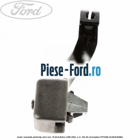 Levier comanda ambreiaj cutie MTX 75 Ford Fiesta 1996-2001 1.4 i 16V 90 cai benzina #1C0D5248B1