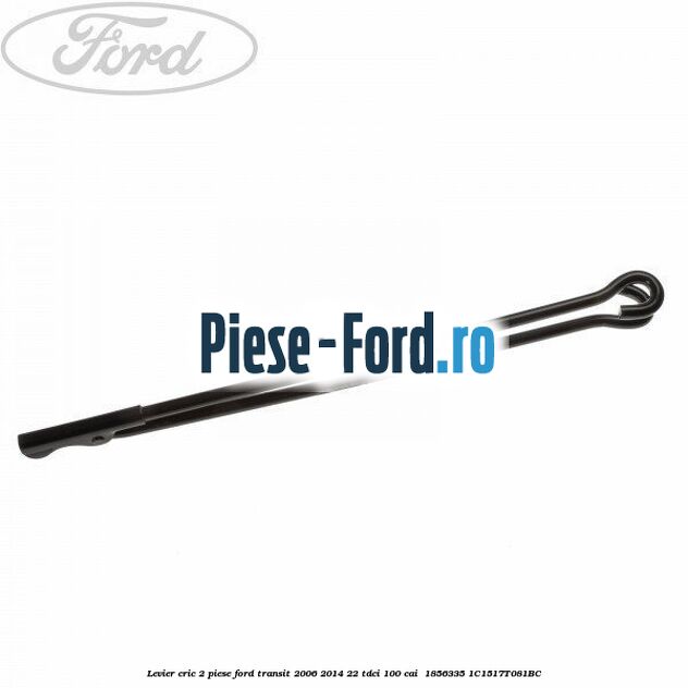 Levier cric 2 piese Ford Transit 2006-2014 2.2 TDCi 100 cai #AB05B331AD