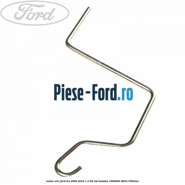 Furtun alimentare compresor aer Ford Ford Ka 2009-2016 1.2 69 cai benzina