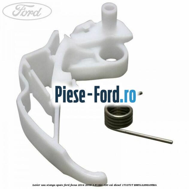 Levier usa stanga spate Ford Focus 2014-2018 1.5 TDCi 120 cai diesel