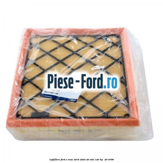 Luftfilter Ford S-Max 2015-2023 2.0 TDCi 120 HP #2A5844E39F