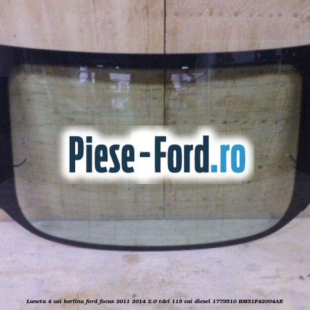 Geam spate stanga, 5 usi combi Ford Focus 2011-2014 2.0 TDCi 115 cai diesel