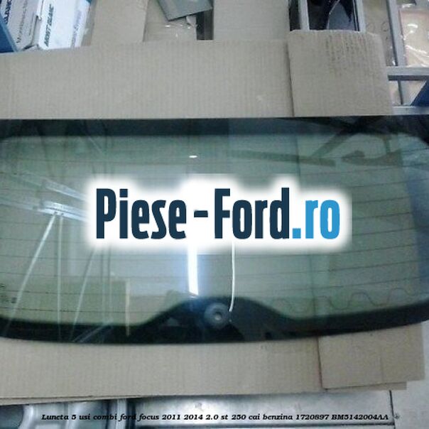Luneta 4 usi berlina, Privacy Glass cu radio DAB Ford Focus 2011-2014 2.0 ST 250 cai benzina