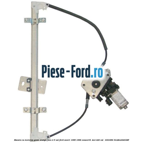 Macara cu motoras geam stanga fata 4/5 usi Ford Escort 1995-1998 Cosworth 4x4 220 cai  #A94D0F3B99