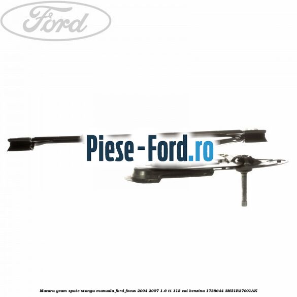 Macara geam spate stanga manuala Ford Focus 2004-2007 1.6 Ti 115 cai #C10BACCCD3 Macara geam spate stanga manuala Ford Focus 2004-2007 1.6 Ti 115 cai benzina #C10BACCCD3