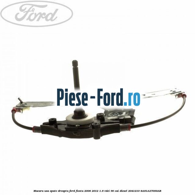 Macara usa spate dreapta Ford Fiesta 2008-2012 1.6 TDCi 90 cai diesel #C7516A404E