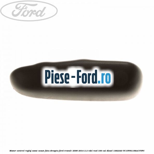 Incuietoare usa stanga spate, cu inchidere manuala Ford Transit 2006-2014 2.2 TDCi RWD 100 cai diesel