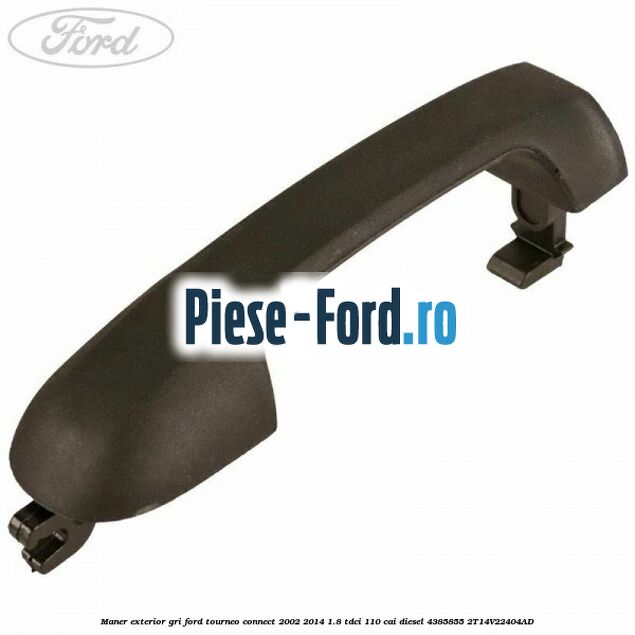 Maner exterior gri Ford Tourneo Connect 2002-2014 1.8 TDCi 110 cai diesel