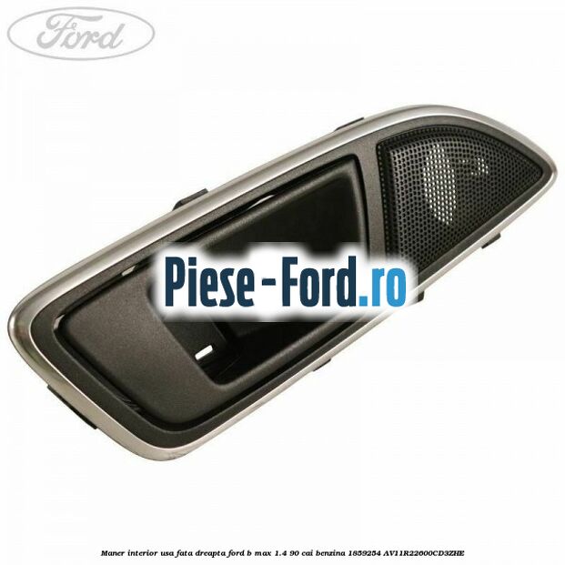 Maner interior cablu actionare capota Ford B-Max 1.4 90 cai benzina