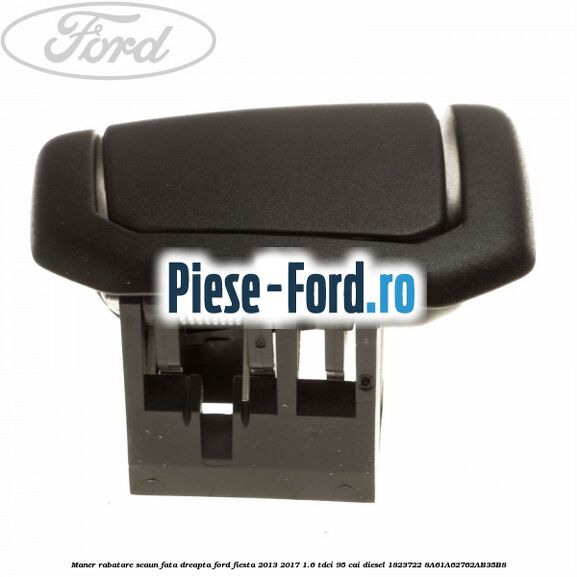 Maner rabatare scaun fata dreapta Ford Fiesta 2013-2017 1.6 TDCi 95 cai diesel