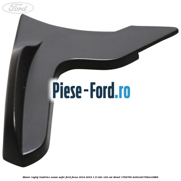 Maner exterior usa fata fara functie keyless primerizat stanga dreapta Ford Focus 2014-2018 1.5 TDCi 120 cai diesel