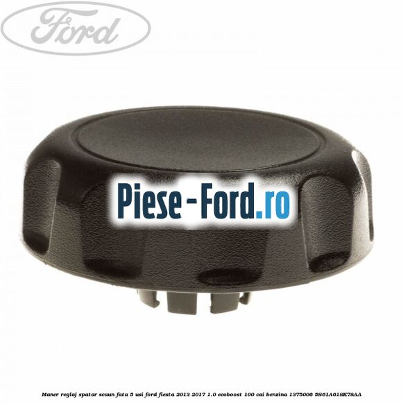 Maner reglaj spatar scaun fata 5 usi Ford Fiesta 2013-2017 1.0 EcoBoost 100 cai benzina