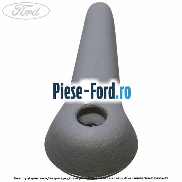 Maner reglaj spatar scaun fata sports grey Ford Ranger 2006-2012 2.5 TDCi 4x4 143 cai diesel #6F4A4FD8AD