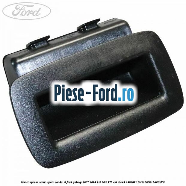 Insonorizant panou bord cu protectie termica Ford Galaxy 2007-2014 2.2 TDCi 175 cai diesel