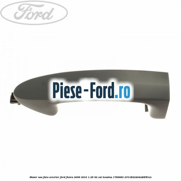 Maner reglaj spatar scaun fata 5 usi Ford Fiesta 2008-2012 1.25 82 cai benzina