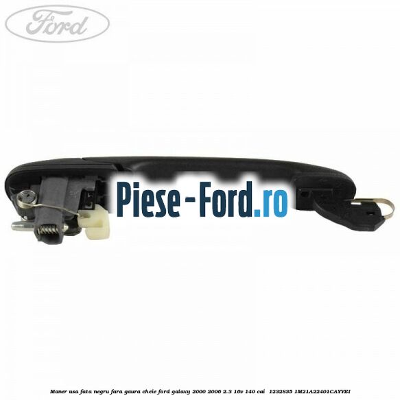 Maner usa fata negru fara gaura cheie Ford Galaxy 2000-2006 2.3 16V 140 cai #835E7ADBE1 Maner usa fata negru fara gaura cheie Ford Galaxy 2000-2006 2.3 16V 140 cai #835E7ADBE1